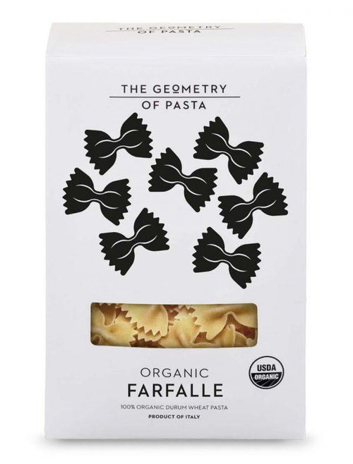 Geometry of Pasta Organic Farfalle Pasta, 17.6 oz (500 g) Pasta & Dry Goods Geometry of Pasta 