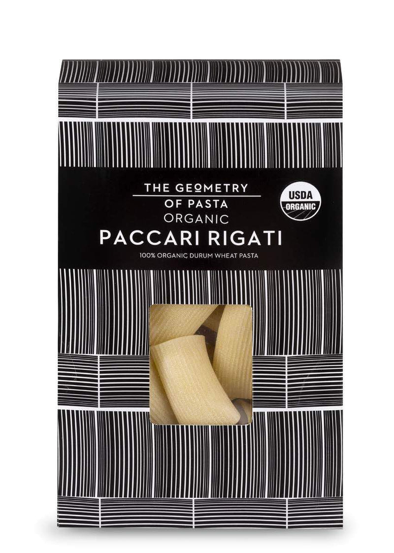 Geometry of Pasta Organic Paccari Rigati Pasta, 17.6 oz (500 g) Pasta & Dry Goods Geometry of Pasta 