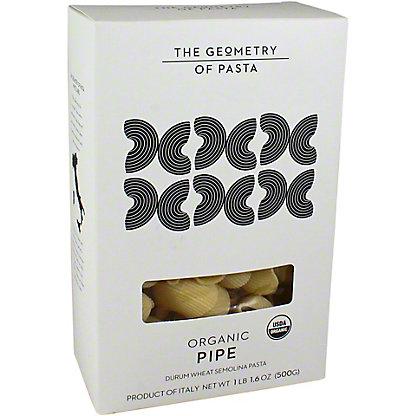 Geometry of Pasta Organic Pipe Pasta, 17.6 oz Pasta & Dry Goods Geometry of Pasta 