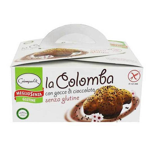 Giampaoli Gluten Free Chocolate Colomba Cake, 12.3 oz (350g)