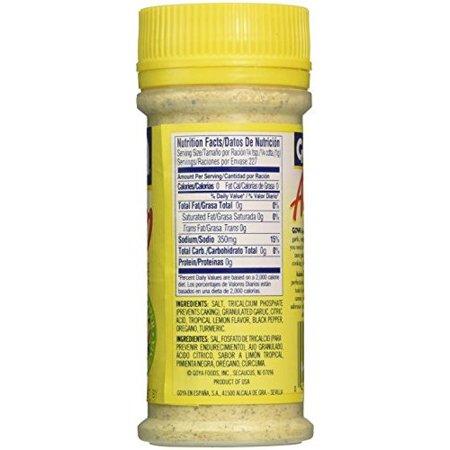 Goya Adobo All Purpose Seasoning with Lemon & Pepper, 8 oz Pantry Goya 