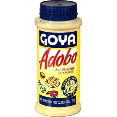 Goya Adobo All Purpose Seasoning without Pepper, 28 oz Pantry Goya 