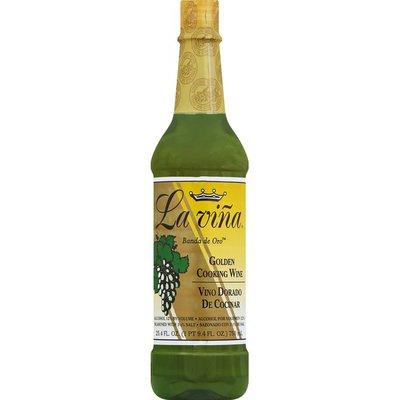 Goya La Vina Golden Cooking Wine, 25.4 oz Oil & Vinegar Goya 