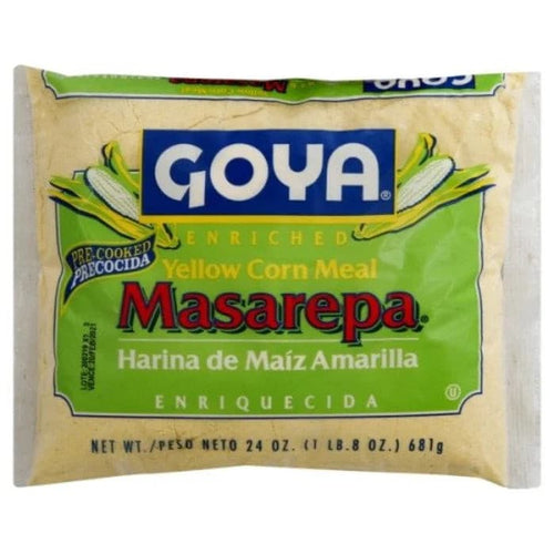 Goya Masarepa Pre-Cooked Yellow Corn Meal, 1.5 lbs Supermarket Italy 