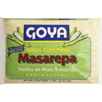 Goya Masarepa Pre-Cooked Yellow Corn Meal, 5 lbs Fruits & Veggies Goya 