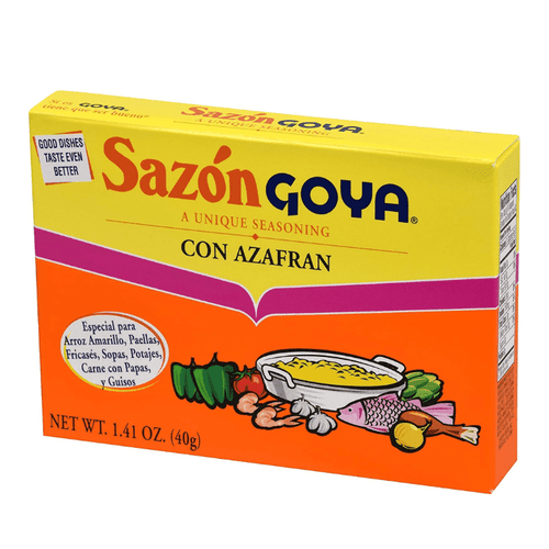 Goya Sazon with Safron Seasoning, 1.41 oz Pantry Goya 