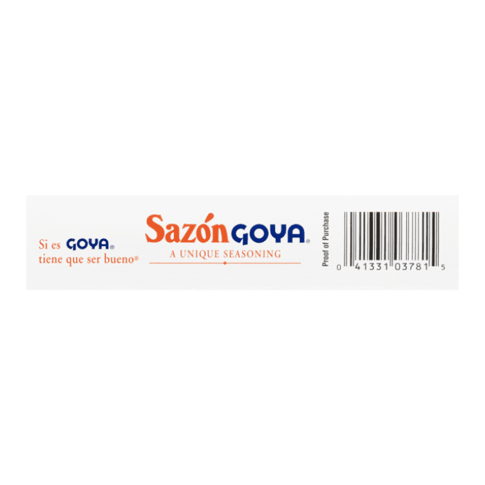 Goya Sazon without Annatto Seasoning, 2.11 oz Pantry Goya 