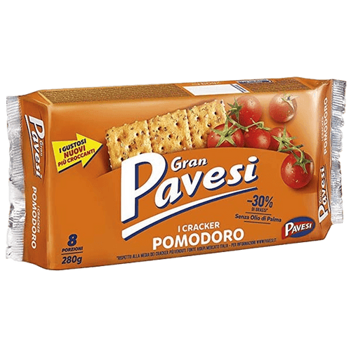 Gran Pavesi Italian Tomato Crackers, 9.8 oz