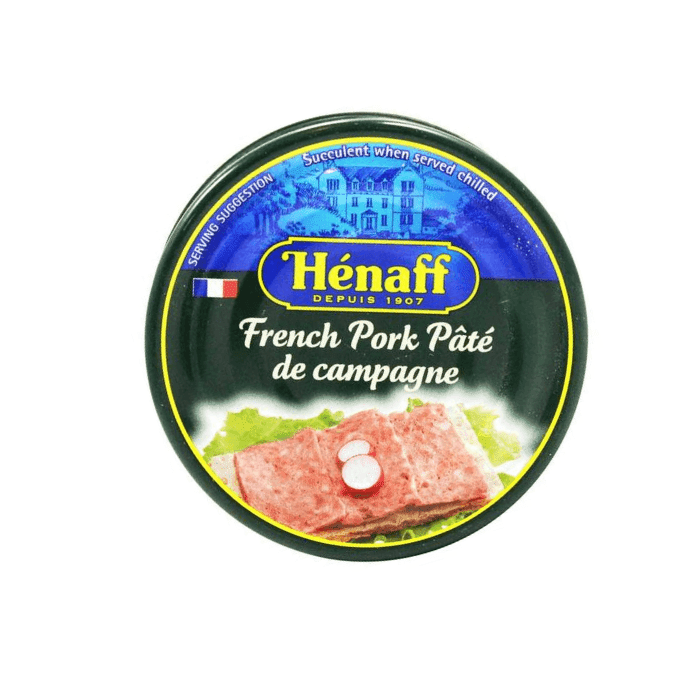 Henaff French Pork Liver Pate with Champagne, 4.5 oz Pantry Henaff 