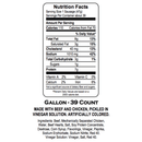 Herb's Red Hot Pickled Sausage, 4 Lbs Meats Herb's 