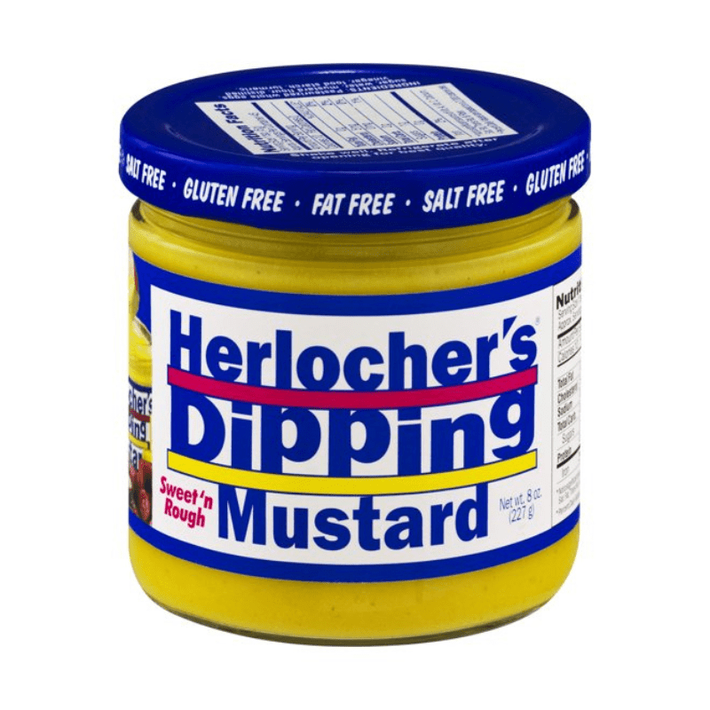 Herlocher's Dipping Mustard, 8 oz Sauces & Condiments vendor-unknown 