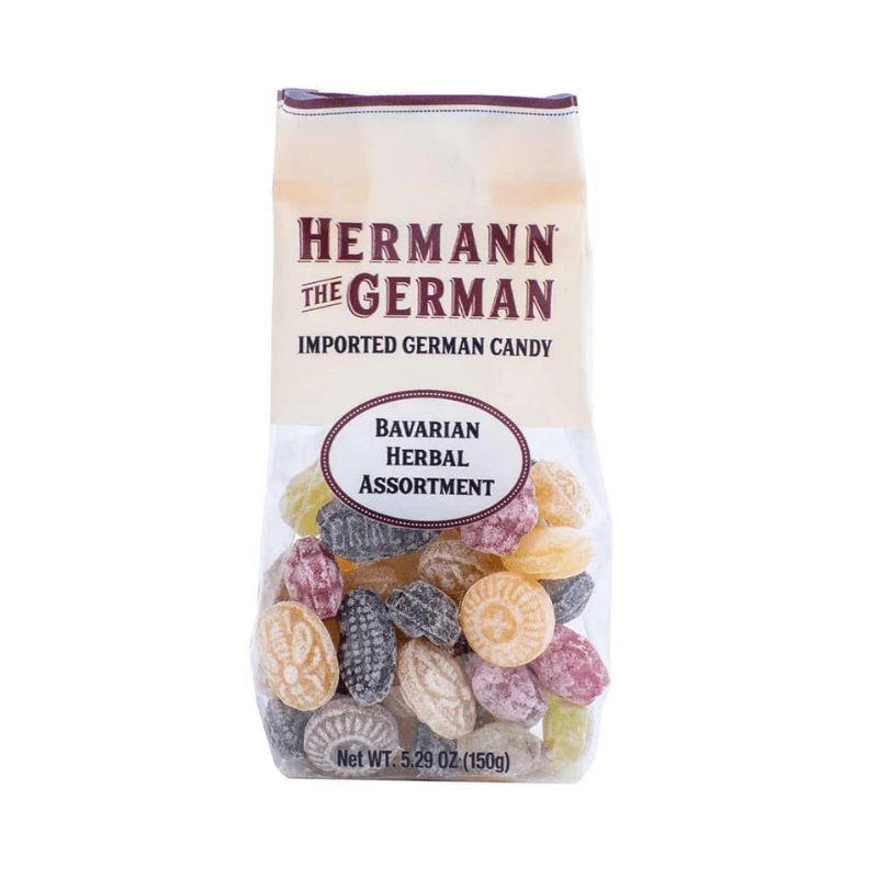 Hermann The German Bavarian Herbal Assortment Hard Candy, 5.29 oz Sweets & Snacks Hermann The German 