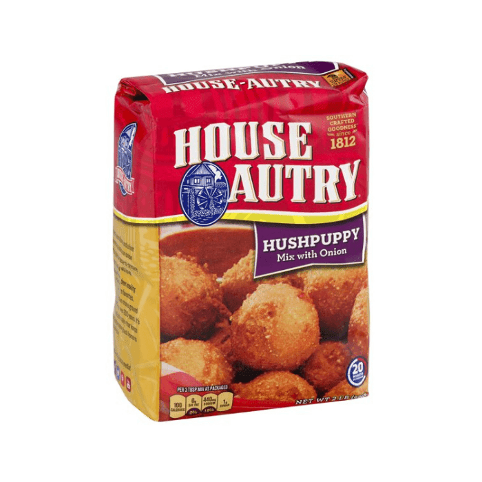 House Autry Hushpuppy Mix with Onion, 2 Lbs Pantry House Autry 