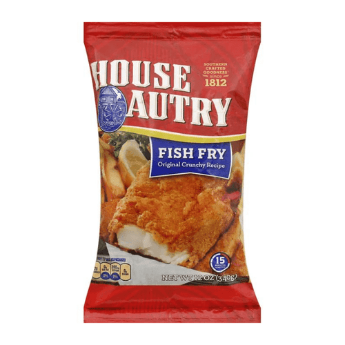 House Autry Seasoned Fish Fry Mix, 12 oz Pantry House Autry 