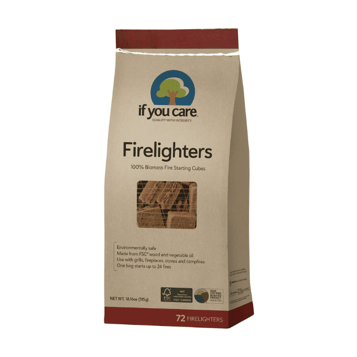 If You Care FSC Certified Firelighters, 72 Pcs Home & Kitchen If You Care 