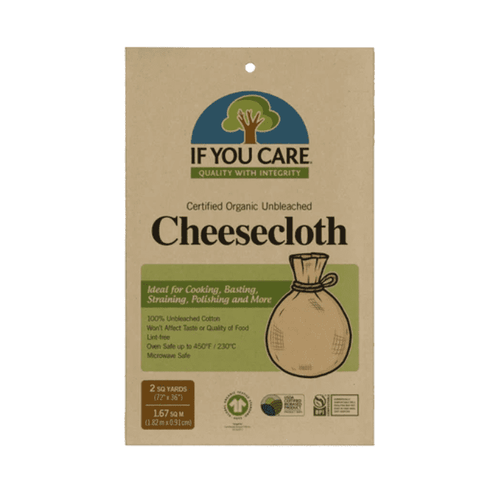 If You Care Unbleached Organic Cheesecloth, 2 sq yards Home & Kitchen If You Care 
