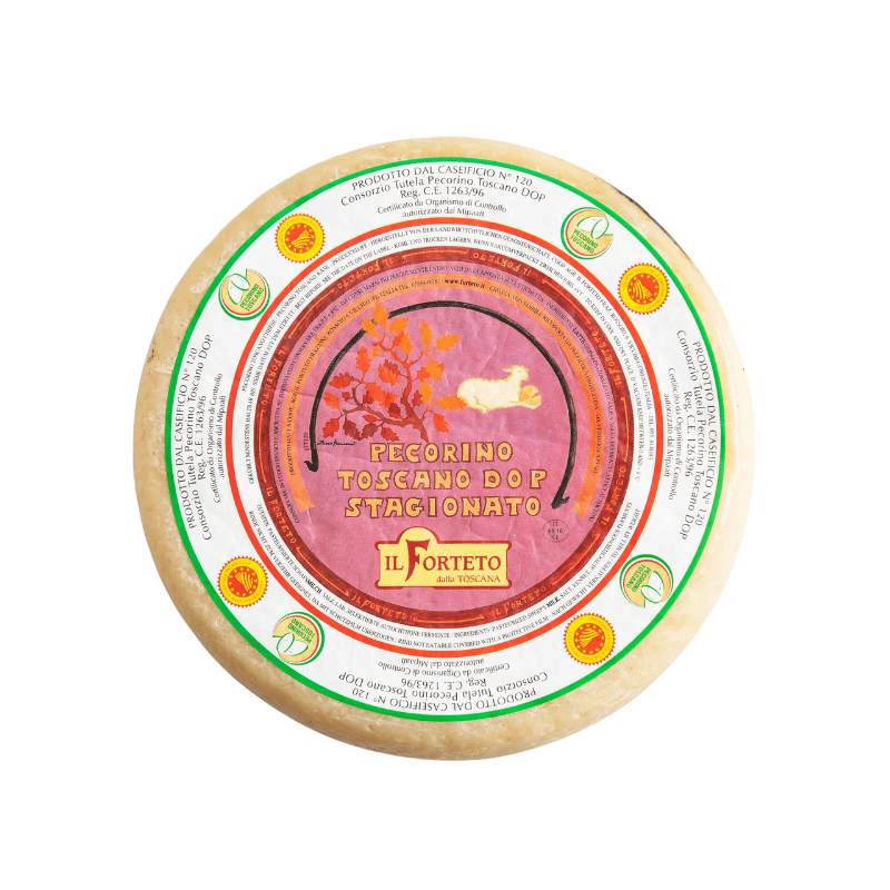 Il Forteto Pecorino Toscano DOP 4 Month Aged, 4 Lbs Cheese vendor-unknown 