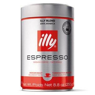 Illy Ground Espresso Medium Roast Coffee - 8.8 oz