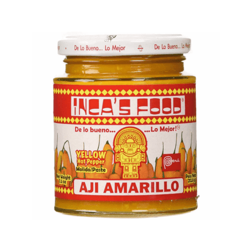 Inca's Food Aji Amarillo Yellow Hot Pepper Paste, 7.5oz Sauces & Condiments Inca's Food 