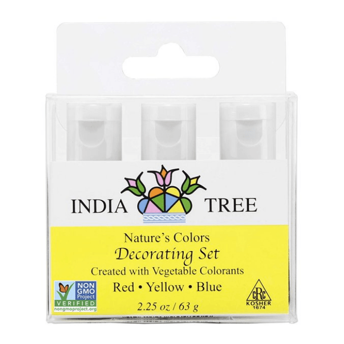 India Tree All Natural Nature's Colors Decorating Set, Pack of 3 Pantry India Tree 