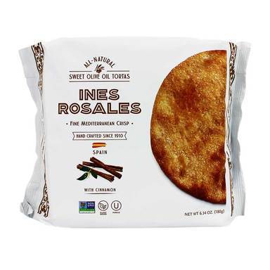 Ines Rosales Cinnamon Sweet Olive Oil 6 Tortas - 6.34 oz