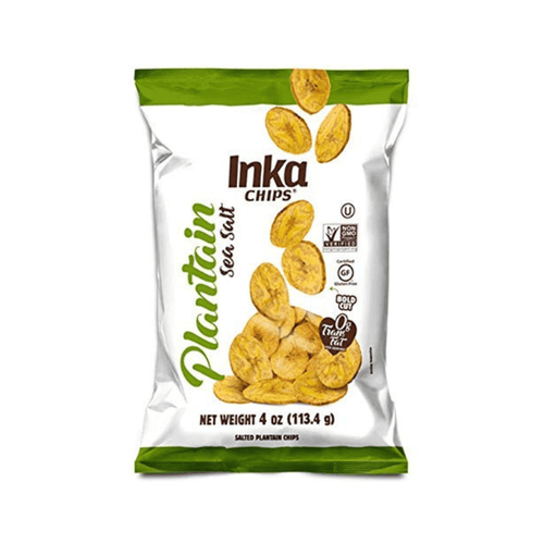 Inka Roasted & Salted Plantain Chips, 4 oz Sweets & Snacks Inka 