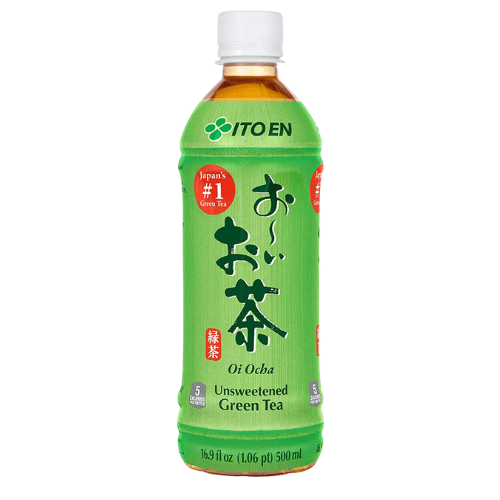Ito En Japanese Oi Ocha Unsweetened Green Tea, 16.9 oz Coffee & Beverages Ito En 