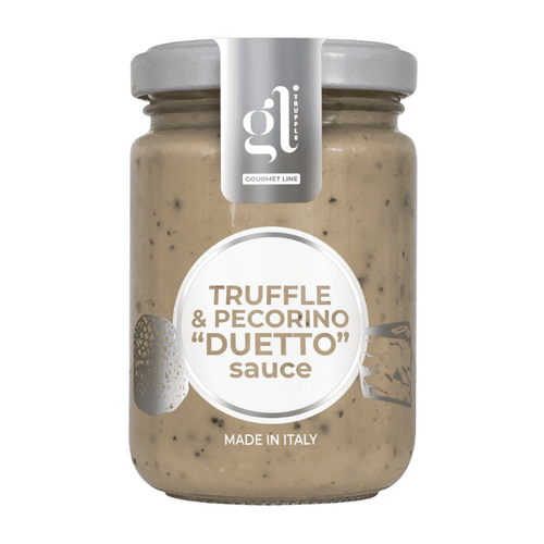 Jimmy Tartufi Gourmet Line Truffle & Pecorino “Duetto” Sauce, 4.6 oz Sauces & Condiments Jimmy Tartufi 