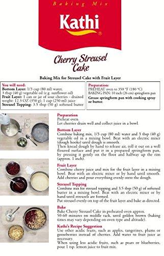 Kathi Cherry Streusel Cake Mix, 15.2 oz Sweets & Snacks Kathi 