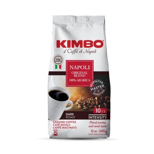 Kimbo Napoli Dark Roast Ground Coffee, 12 oz Coffee & Beverages Kimbo Coffee 