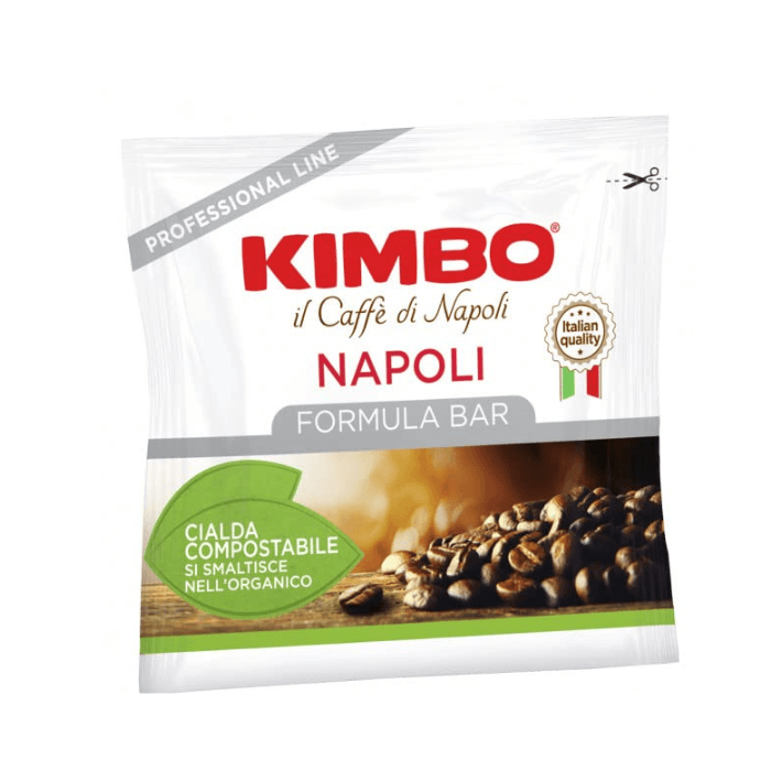 Kimbo Napoli Espresso Compostable Pods, 100 Pods Coffee & Beverages Kimbo Coffee 