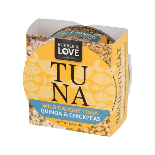 Kitchen & Love Quinoa & Chickpea Wild Caught Tuna, 6 oz Seafood Kitchen & Love 