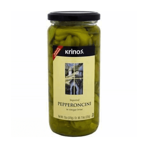 Krinos Pepperoncini in Vinegar Brine, 13 oz Fruits & Veggies Krinos 