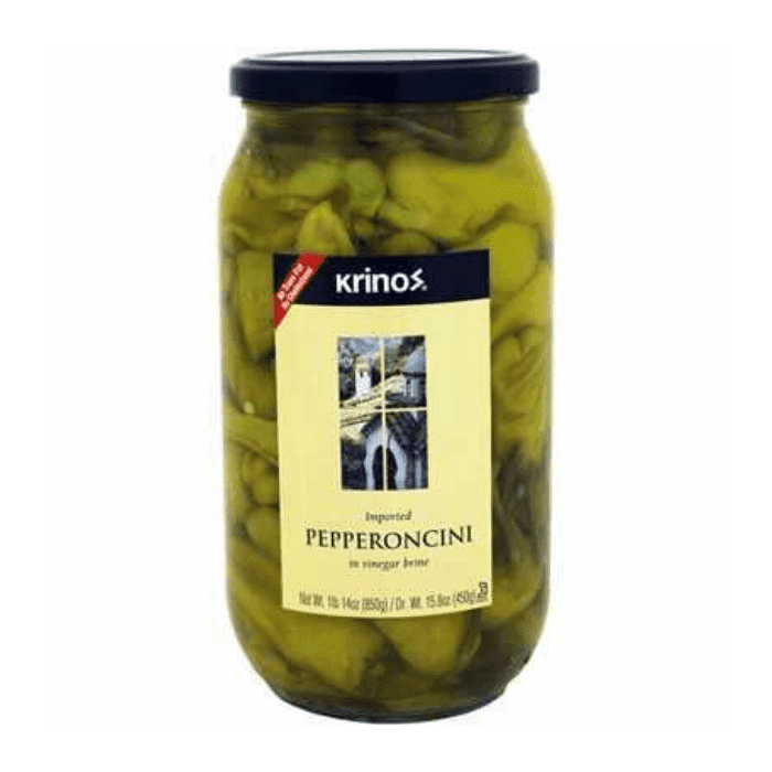 Krinos Pepperoncini in Vinegar Brine, 30 oz Fruits & Veggies Krinos 