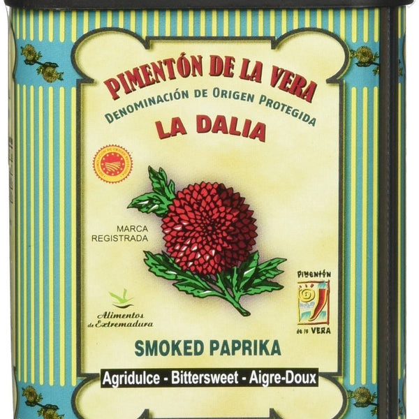 La Dalia Pimenton De La Vera DOP Hot Smoked Paprika, 2.5 oz