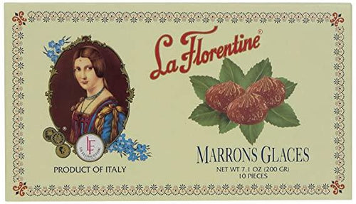 La Florentine Marrons Glaces Candied Chestnuts, 7.1 oz Sweets & Snacks La Florentine 