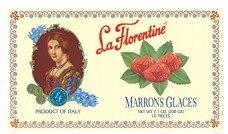La Florentine Marrons Glaces Candied Chestnuts - 7.1oz