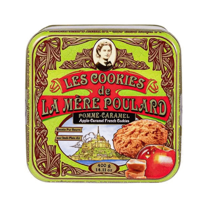 La Mere Poulard Apple Caramel French Cookies, 14.11 oz Sweets & Snacks La Mere Poulard 