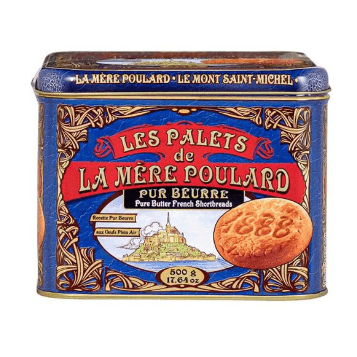 La Mere Poulard French Butter Cookies Palets, 17.6 oz Sweets & Snacks La Mere Poulard 