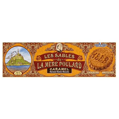 La Mere Poulard French Caramel Sable Cookies, 4.4 oz Sweets & Snacks La Mere Poulard 