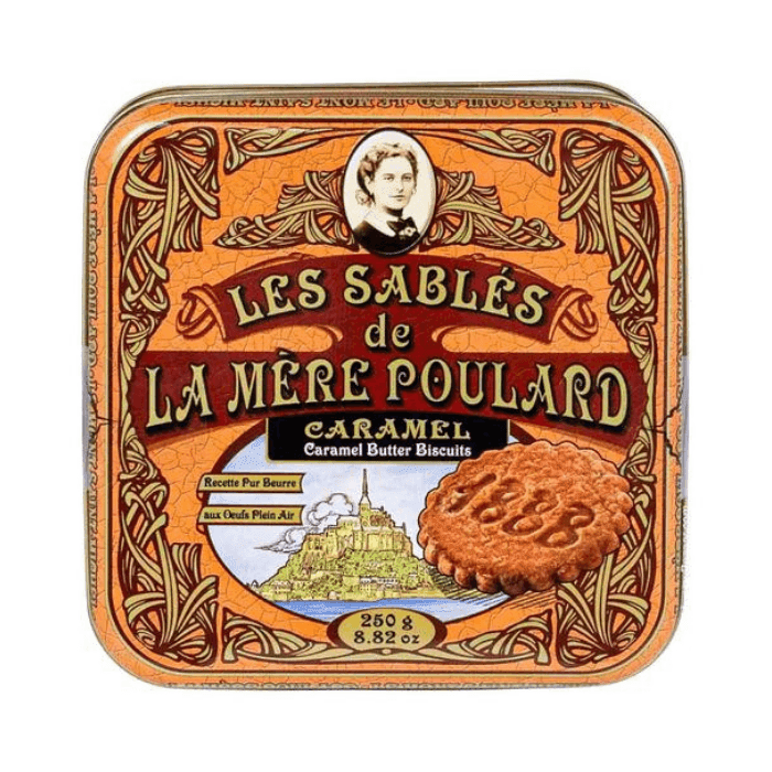 La Mere Poulard French Caramel Sable Cookies, 8.8 oz Sweets & Snacks La Mere Poulard 