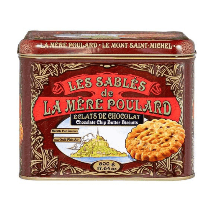 La Mere Poulard French Chocolate Chip Sable Cookies, 17.6 oz Sweets & Snacks La Mere Poulard 