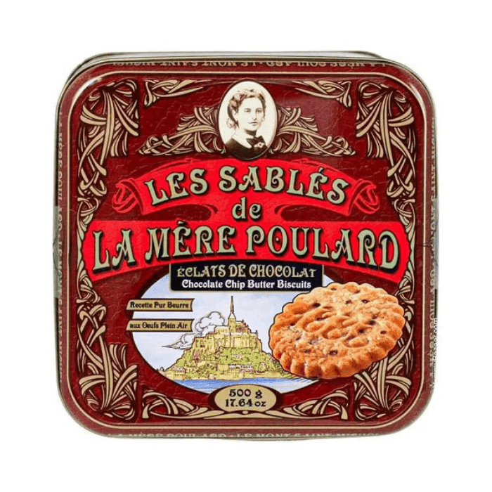 La Mere Poulard French Chocolate Chip Sable Cookies, 17.6 oz Sweets & Snacks La Mere Poulard 