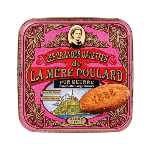 La Mere Poulard Large Galettes French Butter Cookies, 7.1 oz Sweets & Snacks La Mere Poulard 