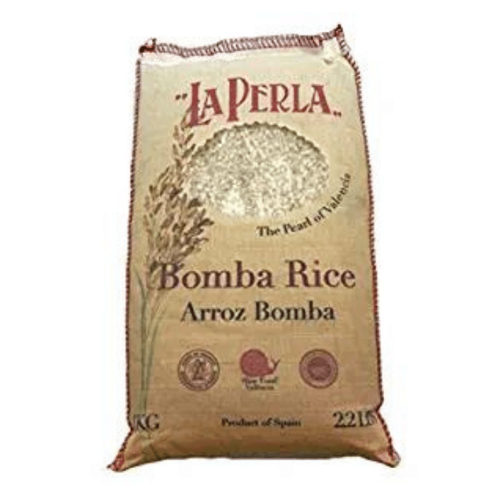 La Perla Rice Bomba DO Valencia - 2.2 lbs Pasta & Dry Goods La Perla 