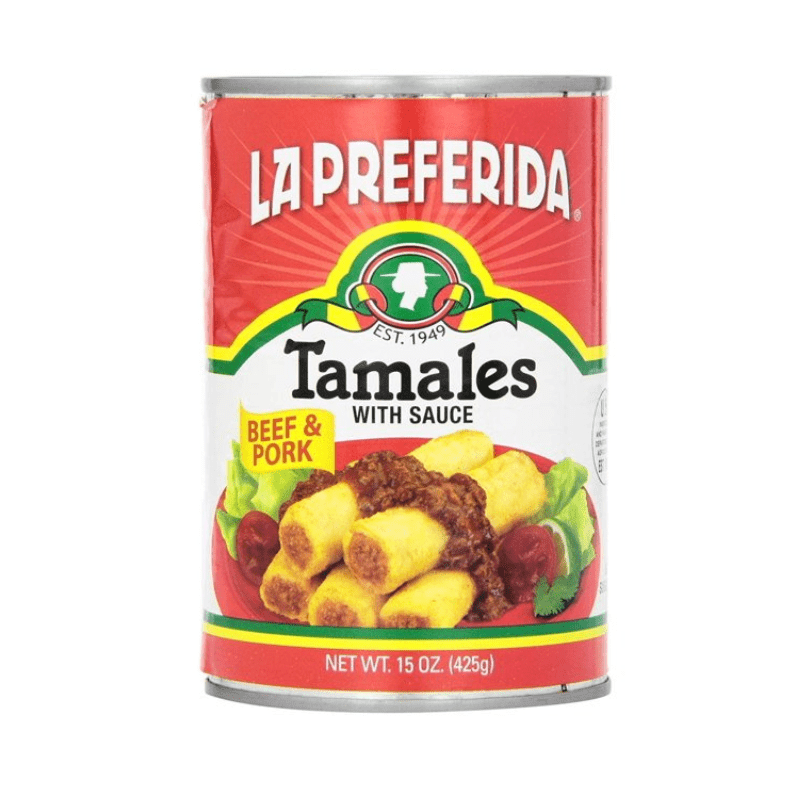 La Preferida Beef and Pork Tamales, 15 oz Pantry La Preferida 