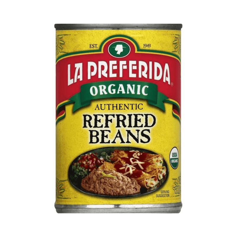 La Preferida Organic Authentic Refried Beans, 16 oz Supermarket Italy