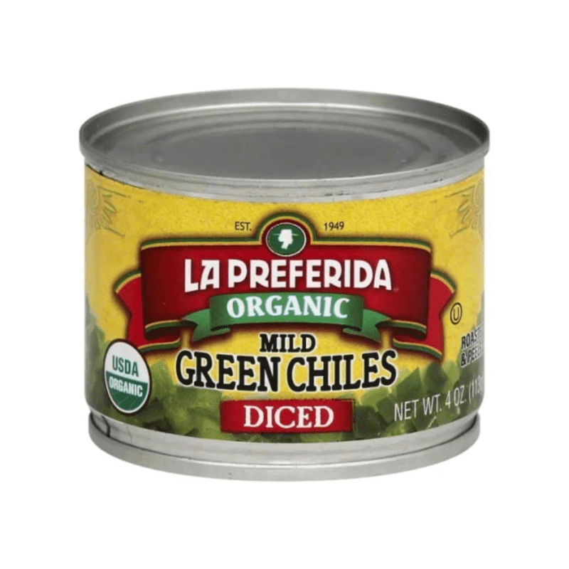 La Preferida Organic Diced Mild Green Chiles, 4 oz Fruits & Veggies La Preferida 