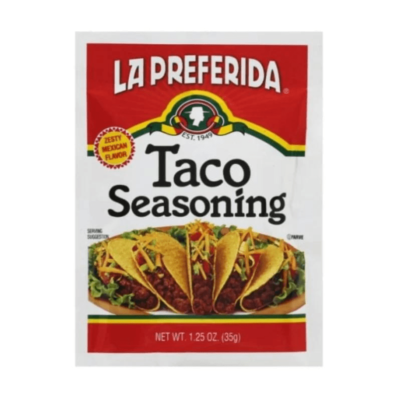 La Preferida Taco Seasoning, 1.25 oz Pantry La Preferida 