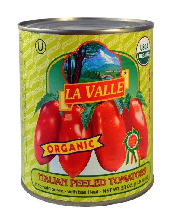 Italian organic peeled tomatoes